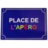 plaque de rue personnalise