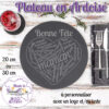 plateau en ardoise personnalisathion fete des meres 2024