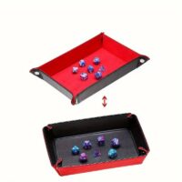 plateau pliable rectangle rouge plateau de jeux