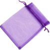 sachet organza violet d7807