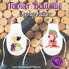 tablier bouteille vin personnalisathion