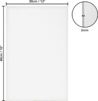 toile 30x40 rectangle dimenssion